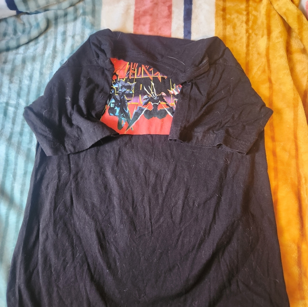 Hot Topic Promare Medium Black Graphic Tee Shirt